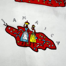 Load image into Gallery viewer, Vintage Caribbean Sea Silk Souvenir Scarf 35"