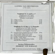 Load image into Gallery viewer, Ludwig Van Beethoven Symphonien Nos. 5 & 6 Pastoral