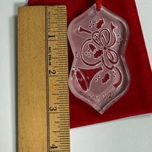 Load image into Gallery viewer, Waterford Songs of Christmas Deck the Halls 2002 Crystal Ornament