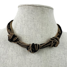Load image into Gallery viewer, Multilayered Knotted Chain Choker Women Necklace