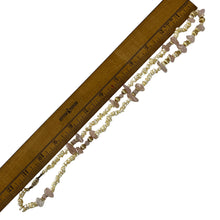 Load image into Gallery viewer, Beaded Rose Quartz Crystal Women's Necklace