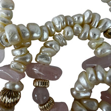 Load image into Gallery viewer, Beaded Rose Quartz Crystal Women's Necklace