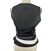 Load image into Gallery viewer, Sleeveless Black and White Womens Blouse