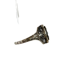 Load image into Gallery viewer, Vintage Natural Green Fire Opal 925 Sterling Silver Women Ring Jewelry