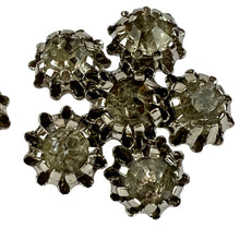 Load image into Gallery viewer, Mid Century Clip On Cluster Crystal Women Earrings
