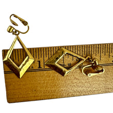 Load image into Gallery viewer, Vintage Diamond Shaped Womens Earrings