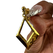 Load image into Gallery viewer, Vintage Diamond Shaped Womens Earrings