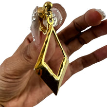 Load image into Gallery viewer, Vintage Diamond Shaped Womens Earrings