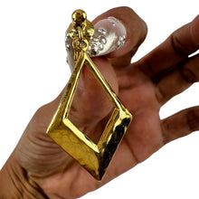 Load image into Gallery viewer, Vintage Diamond Shaped Womens Earrings
