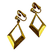 Load image into Gallery viewer, Vintage Diamond Shaped Womens Earrings