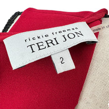 Load image into Gallery viewer, Ricky Freeman Cold Shoulder Blouse Womens Red Top Size 2