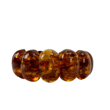 Load image into Gallery viewer, Vintage Authentic Amber Chunky Stretch Bracelet