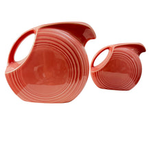 Load image into Gallery viewer, Vintage Fiesta Rose by Homer Laughlin Pitcher Set of 2