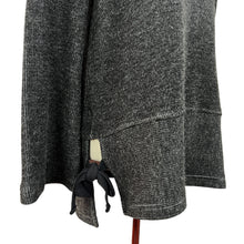 Load image into Gallery viewer, Gray Oversized Pullover Sweater with Bow Accents Size Medium