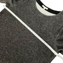 Load image into Gallery viewer, Gray Oversized Pullover Sweater with Bow Accents Size Medium