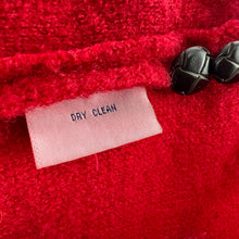 Load image into Gallery viewer, Cambridge Country Store Red Wool Vest Size Small