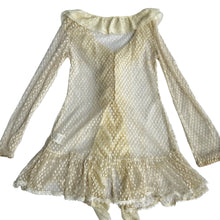 Load image into Gallery viewer, A'reve Anthropology Ruffled Lace Top Size Small