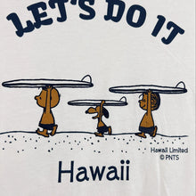 Load image into Gallery viewer, Hawaii Suntan Snoopy T-Shirt Size Medium