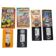 Load image into Gallery viewer, VHS The Rugrats Movie, Thumbelina, An American Tail & Fivel Goes West