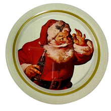 Load image into Gallery viewer, 1980s Coca Cola Santa Claus Coasters Set of 5