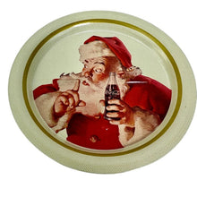 Load image into Gallery viewer, 1980s Coca Cola Santa Claus Coasters Set of 5