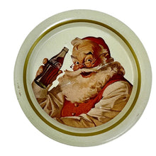 Load image into Gallery viewer, 1980s Coca Cola Santa Claus Coasters Set of 5
