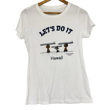 Load image into Gallery viewer, Hawaii Suntan Snoopy T-Shirt Size Medium