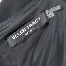 Load image into Gallery viewer, Ellen Tracy Short Sleeve Little Black Dress Size 8