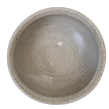 Load image into Gallery viewer, Vintage Stoneware Pottery Cachepot w Hand-painted Blue Tree