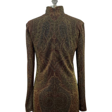 Load image into Gallery viewer, Vintage Linda Allard Ellen Tracy Long Sleeve Knit Turtleneck Glitter Dress