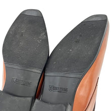 Load image into Gallery viewer, Stacy Adams Brown Almond Toe Slip-On Loafers Size 11W