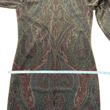 Load image into Gallery viewer, Vintage Linda Allard Ellen Tracy Long Sleeve Knit Turtleneck Glitter Dress