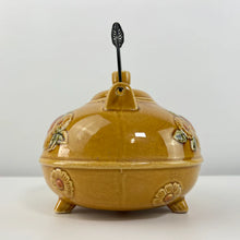 Load image into Gallery viewer, 50s Yellow Fruit & Flowers Teapot