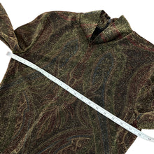Load image into Gallery viewer, Vintage Linda Allard Ellen Tracy Long Sleeve Knit Turtleneck Glitter Dress