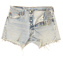 Load image into Gallery viewer, Vintage Old Navy Women's Denim Cut Off Short Shorts Wash Blue Buttoned Fly XL