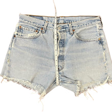 Load image into Gallery viewer, Vintage Old Navy Women's Denim Cut Off Short Shorts Wash Blue Buttoned Fly XL