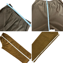 Load image into Gallery viewer, Brown Relaxed Fit Two Piece Pants and Button Up Top Set