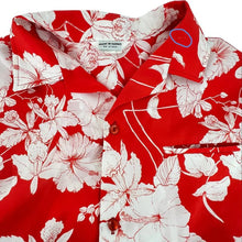 Load image into Gallery viewer, Vintage Floral Aloha Shirt Size Medium