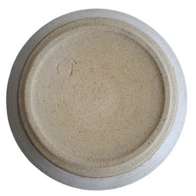 Load image into Gallery viewer, Vintage Stoneware Cheese Dome with Hand-painted Blue Flowers