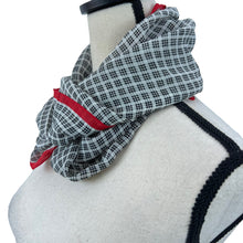 Load image into Gallery viewer, Worth Sheer Black Rectangle Scarf