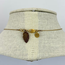 Load image into Gallery viewer, David Aubrey Fine Chain Pink Pendant Necklace 15"