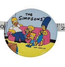 Load image into Gallery viewer, Vintage 1989 The Simpsons Button
