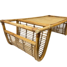 Load image into Gallery viewer, 60s Bamboo Breakfast Tray