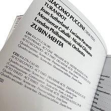 Load image into Gallery viewer, Puccini: Turandot Box Set