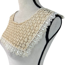 Load image into Gallery viewer, Antique Tatted Lace Yoke