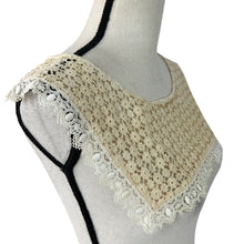 Load image into Gallery viewer, Antique Tatted Lace Yoke