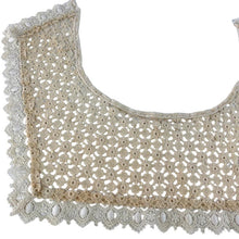 Load image into Gallery viewer, Antique Tatted Lace Yoke