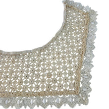 Load image into Gallery viewer, Antique Tatted Lace Yoke