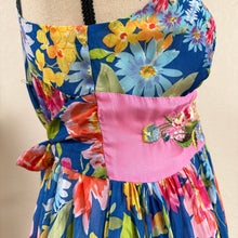 Load image into Gallery viewer, 2000s Johnny Was Floral Patchwork Embroidered Maxi Dress Small