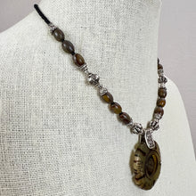 Load image into Gallery viewer, Toggle Closure Boho Bech Pendant Necklace